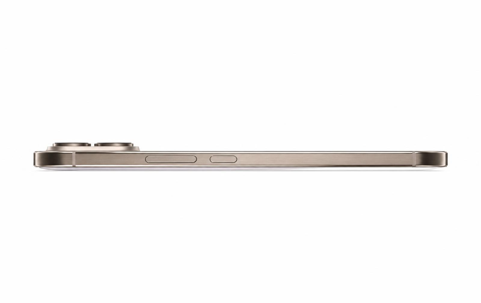 Perfil lateral do iPhone 17